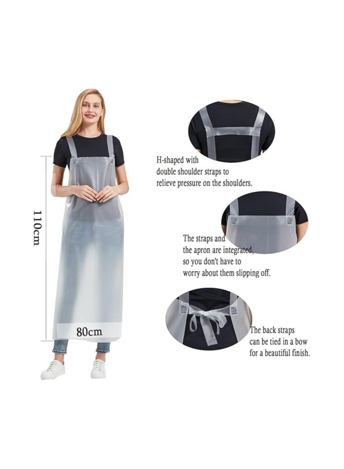 Oasisgalore TPU Waterproof Work Apron with H-shaped Straps for Pet Care and Grooming - Image 3