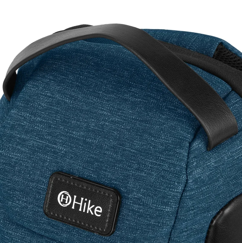 Hike Blue Unisex Crossbody Bag Water Resistant Anti-Theft Shoulder Bag with Built in USB Port and 3-Digit Combination lock for Business Travel Outdoor Shopping, HKSBYG, Blue  | Best Price UAE