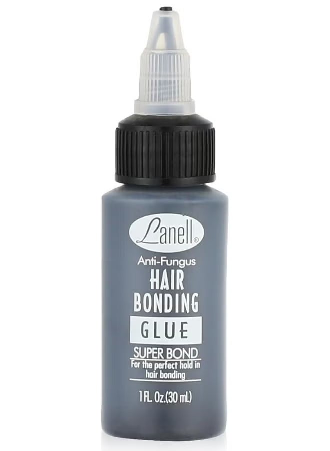 Lanell Anti-Fungus Hair Bonding Glue Super Bond For The Perfect Hold In Hair Bonding, Hair Glue for Quick Weave 1 oz - Professional Hair Bonding Glue for Hair Extensions | Strong Hold, Waterproof & Non-Damaging Formula | Easy Application with Precision Nozzle - Image 1