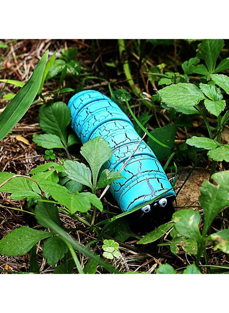 New And Unique Remote Control Yoyo Insect Infrared Sensor Reptile Insect Caterpillar Electric Remote Control Toy (Blue Bug) - Image 3