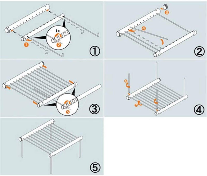 Abhsant Style Folding Portable Outdoor Barbeque Grill Toaster Charcoal BBQ Grill Oven Home and Outdoor Barbecue Grill Carbon Steel Silver - Image 5