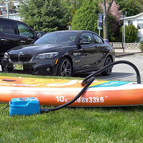 Seamax SUP 16DB Electric Air Pump for Inflatable SUP and Boat, Intelligent Firmware with Built-in Temperature Sensor and Timer - Image 2
