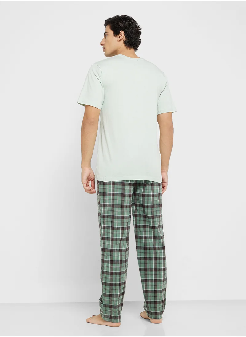 Robert Wood Nightwear T-Shirt & Pants Sets