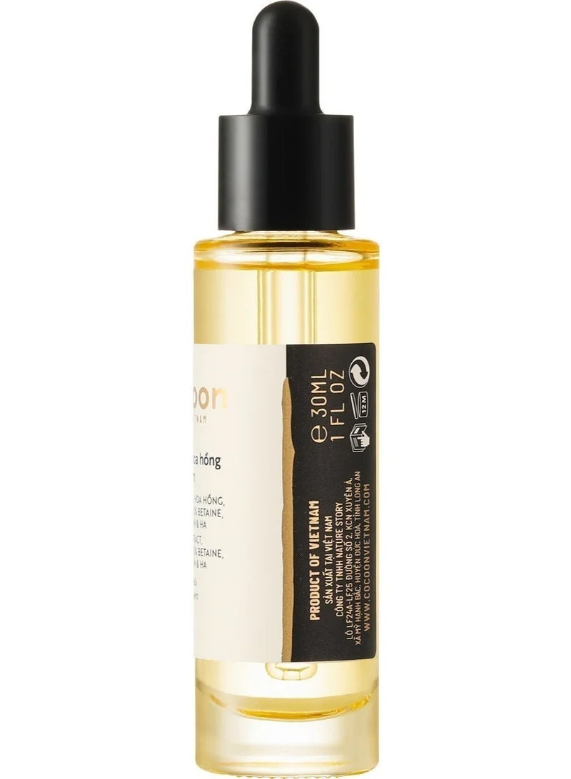 The Cocoon Original Vietnam  The Cocoon Original Vietnam Rose Serum, Hydrating Face Serum with 5% Vitamin B5, 5% Betaine & Hyaluronic Acid, Alcohol-Free Skin Recovery Treatment, Intensive Moisture for Dry Sensitive Skin  | Best Price UAE