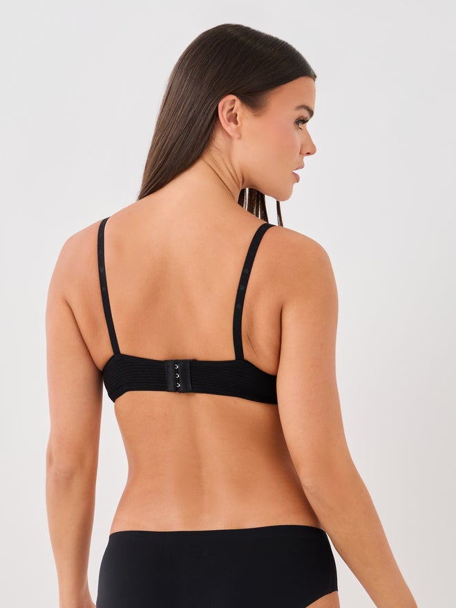 Styli Styli Pack of 3 - Cotton Comfort Rib Non Wired Padded T-shirt Bra  - Image 4