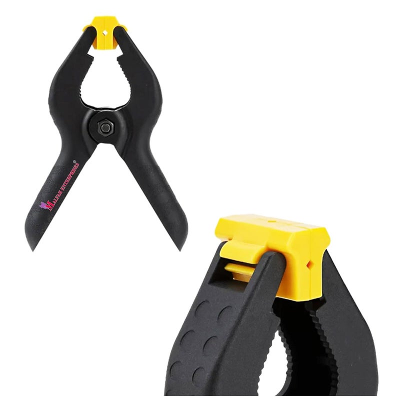 Malfah Enterprises Malfah 4 spring clamp for woodworking PACK OF 2 plastic toggle clamps for studio photography Backdrop clamping Woodworking Securing DL110004 - Image 3