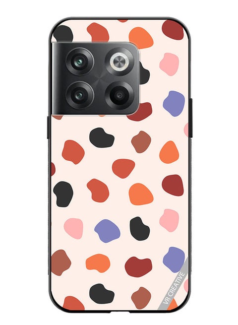 Protective Case Cover For OnePlus 10T Mix Pattern Design Multicolour
