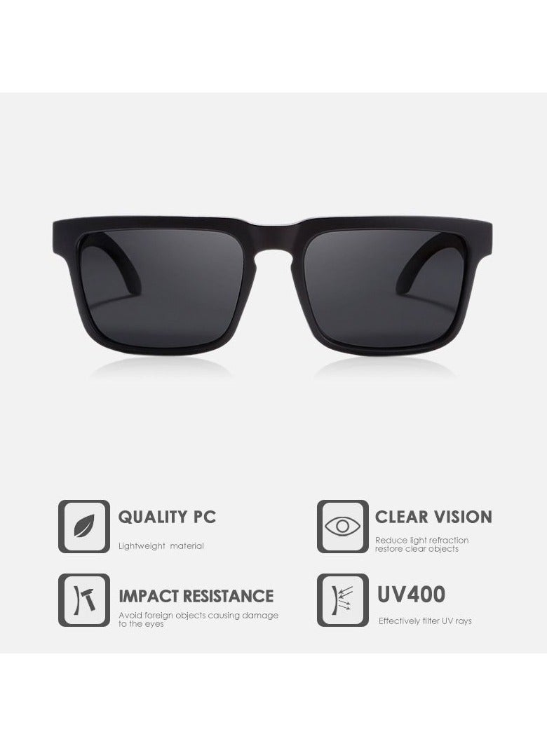 kdeam Trendy and cool outdoor sports sunglasses, polarized sunglasses, colorful true film UV-resistant sunglasses - Image 4