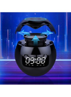 Generic Dual Alarm Clock with Colorful Lights，Bluetooth Speaker， FM Radio，Play Music with TF Card，Calling handsfree，LED Digital Display  - Image 3
