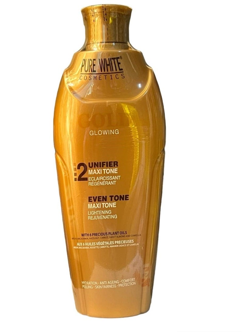 Pure White Cosmetics Pure White Gold Glowing Lotion +Face Cream+Soap+ Glowing Cream (Set of 4) - Image 2