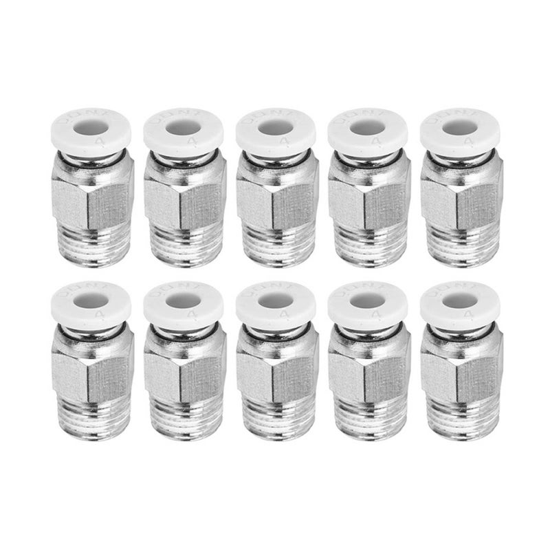 Fdit Silver PC4 M10 Threaded 3D Printer Tires for Convenient Use - Image 5