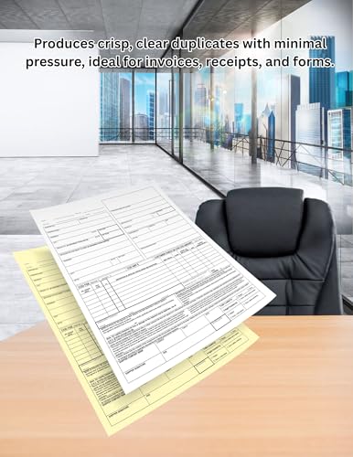 Limited Papers (TM), Carbonless Sheets, Superior, Pre Collated, Multi part, Bond Finish. (2 Part Reverse, 8.5 x 14 Inch, Legal Size, Canary/White (5889), 1 Ream) - Image 4