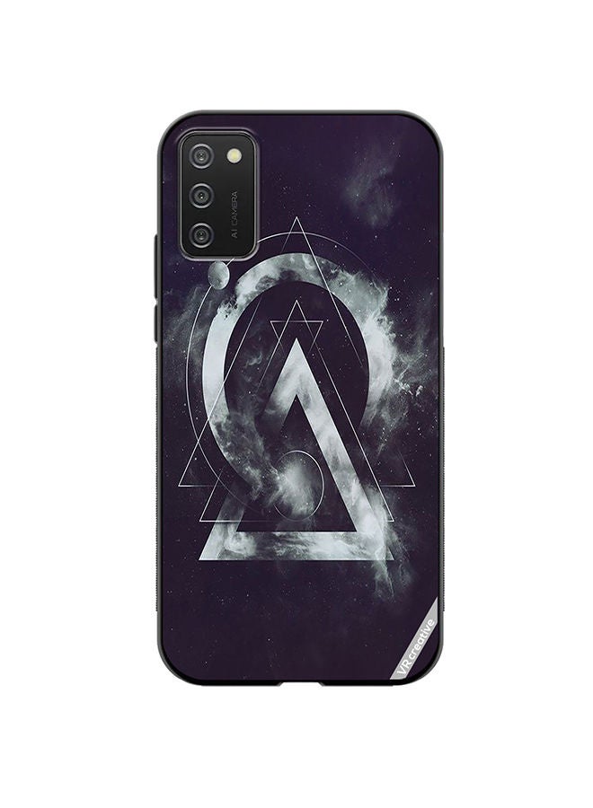 VR CREATIVE Protective Case Cover For Samsung Galaxy A02s Abstract Design Multicolour - Image 1