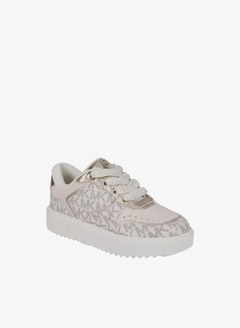 Michael Kors EMMET RUMI Monogram Low-Top Sneakers