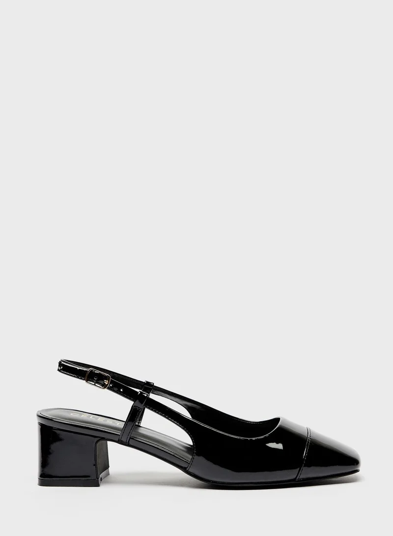 Celeste Square Toe Pumps