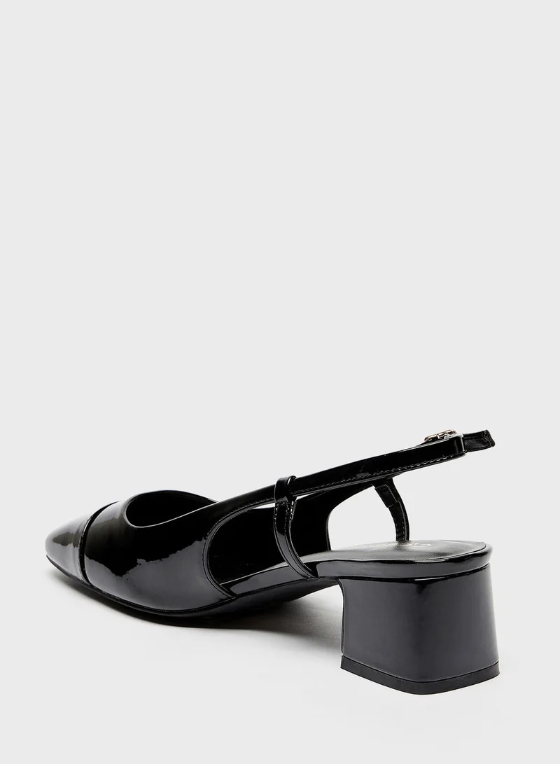 Celeste Square Toe Pumps