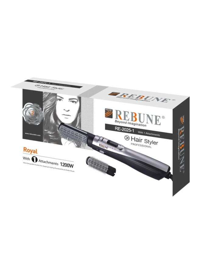 REBUNE Hair Styler White/Black - Image 2