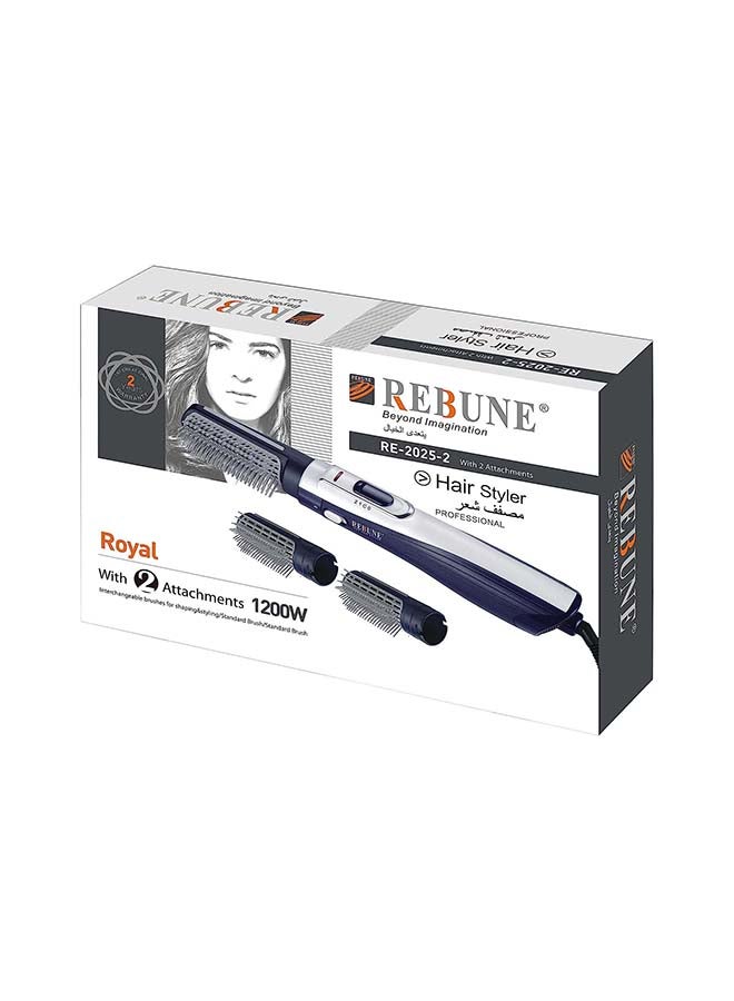 REBUNE Hair Styler White/Black - Image 1