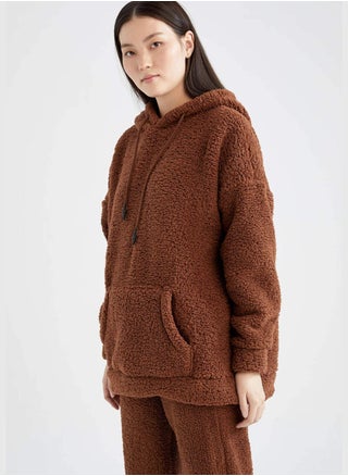 Oversize Long Sleeve Sweatshirt With Kangaroo Pockets - pzsku/Z56C19D953ABB0A6FDFBCZ/45/_/1698858230/acee7a97-2304-4a3f-8c34-49b637e1de00