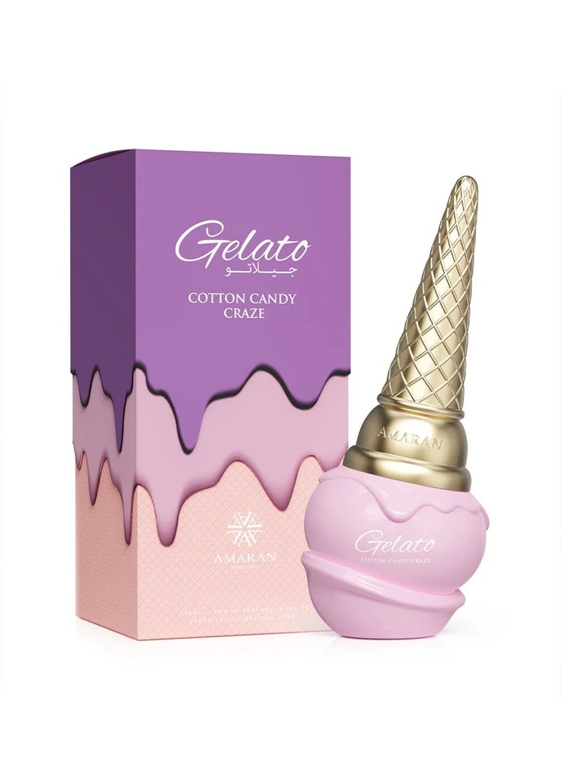 AMARAN Gelato Cotton Candy Craze by Amaran EDP 100ml | Long-Lasting Floral Fruity Gourmand Unisex Perfume - Image 5
