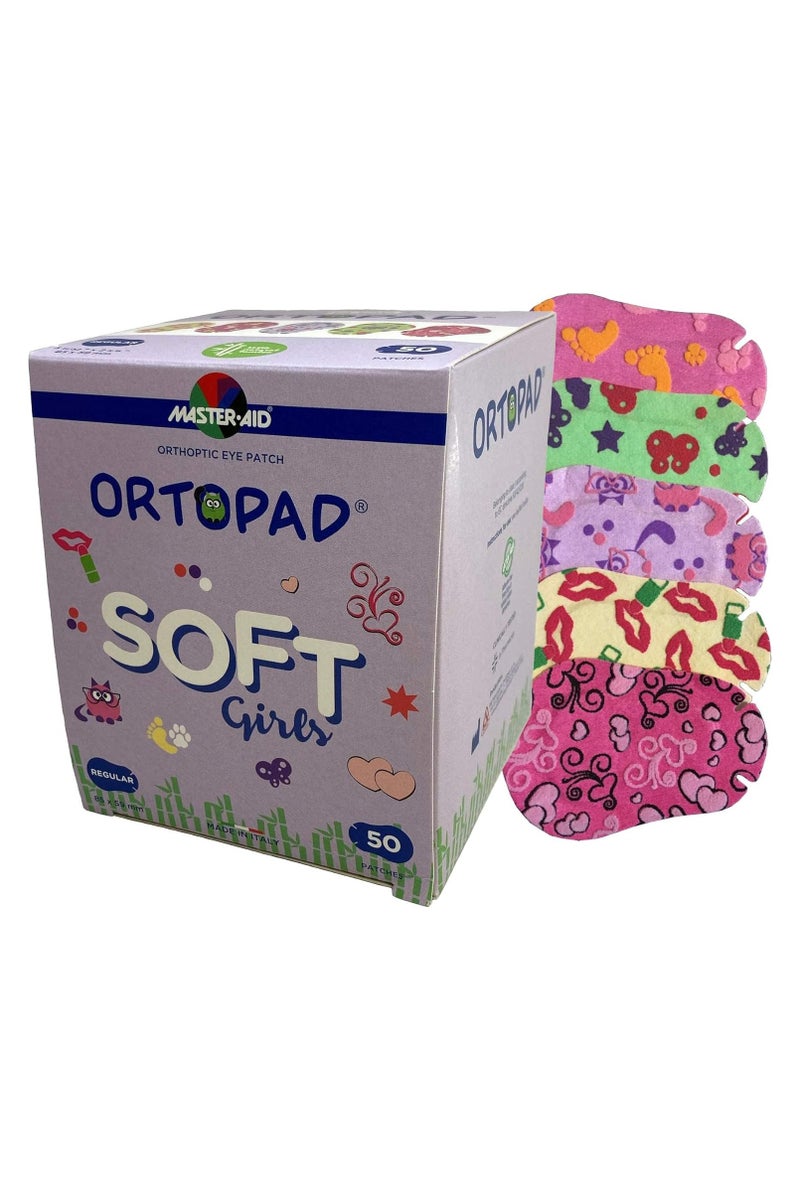 Ortopad Soft Girls Eye Patches Medium - 50 pcs - Image 1