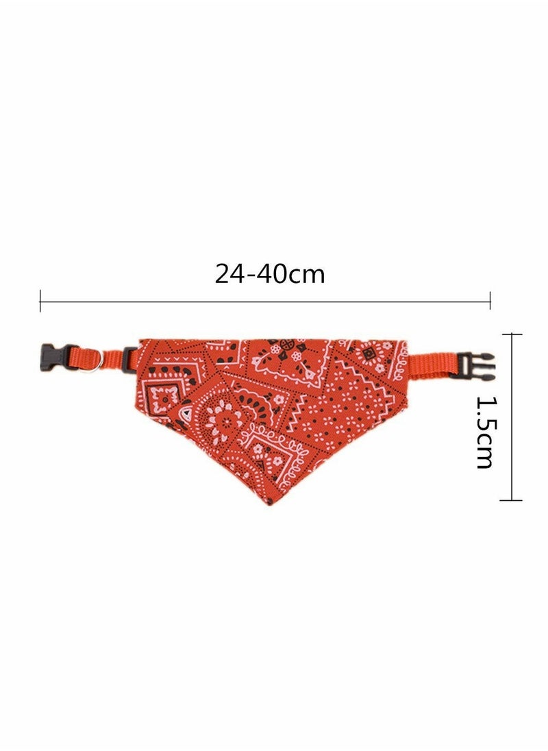 Generic - Adjustable Washable Dog Bandana Scarf for Small and Medium Dogs Stylish Triangle Design - Image 1