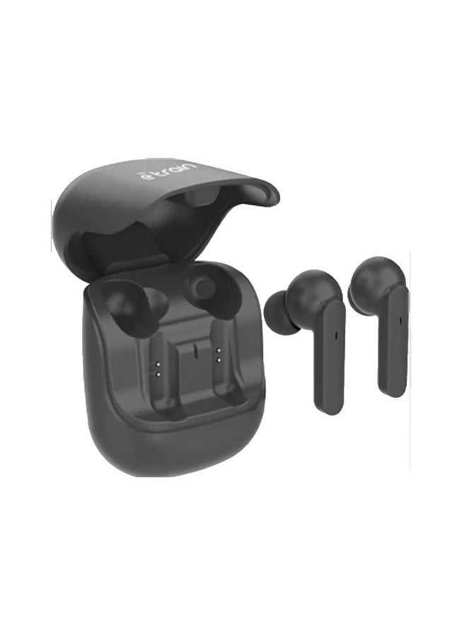 Etrain (HP611) VIBES Wireless Earbuds With Charging Case – Black - Image 1