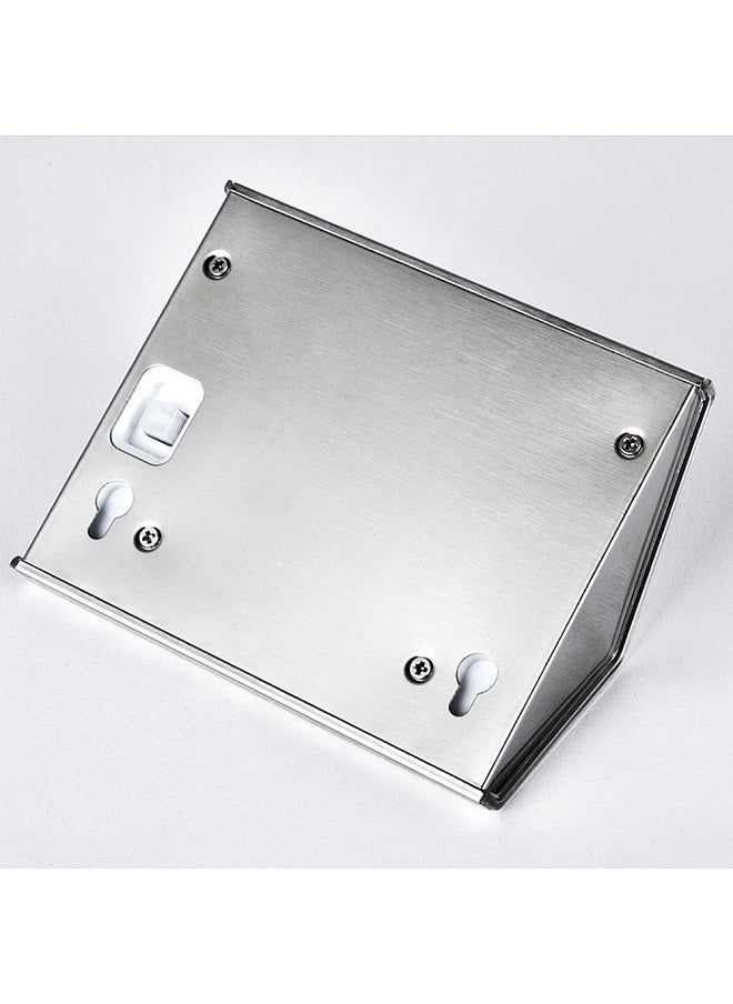 Generic - 3L-ED Stainless Steel Solar Garden Light for Outdoor Stairs Paths Patio L-ED Solar Street Light (Warm white) - Image 1