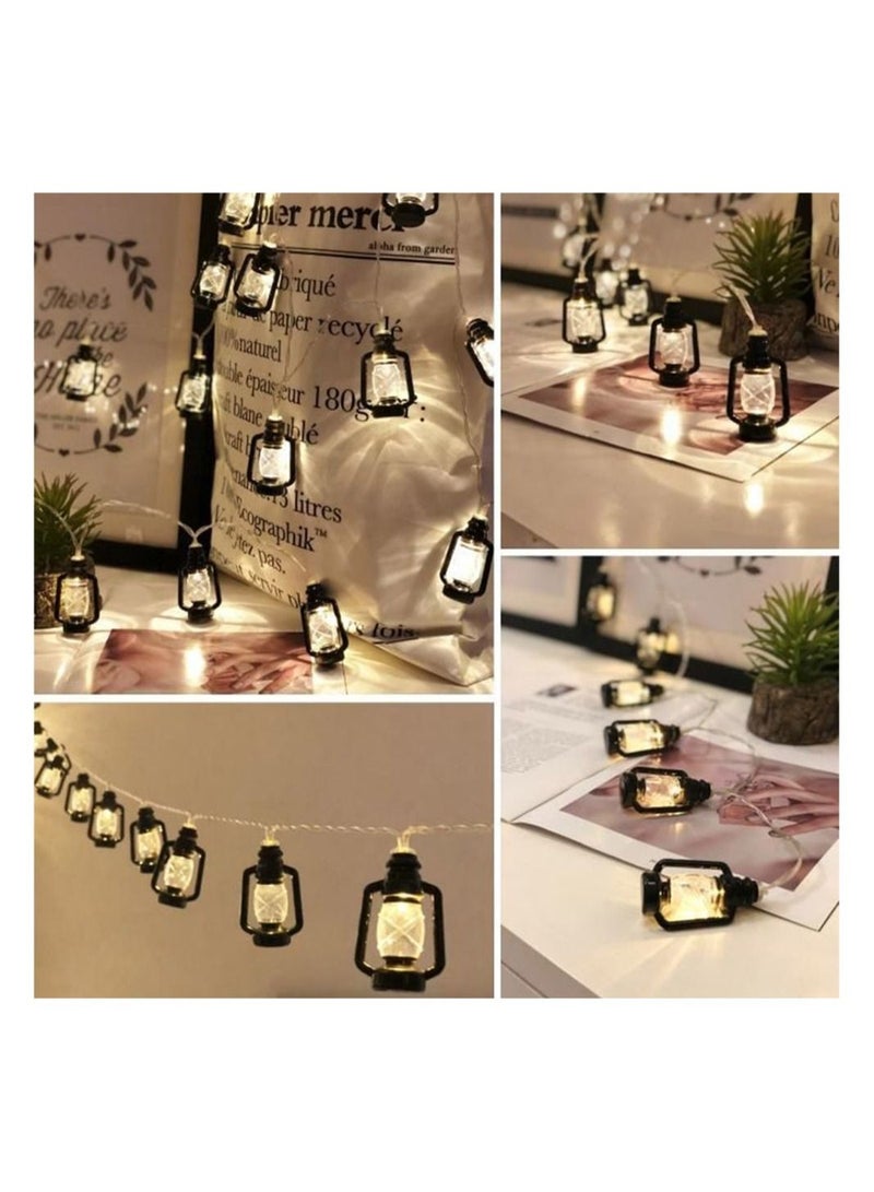 ARNOTEC Retro LED Decorative Lights, Camping, Garden Lights Decoration Holiday Party Battery Powered Indoor Outdoor (3meter) - Image 4