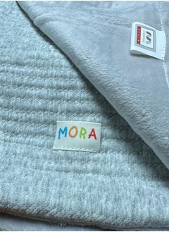 Mora spain Newborn blanket, model: bliny L87\16 - Color: Grey- Size: 80 * 110 - Weight - 0.670.  - Image 1