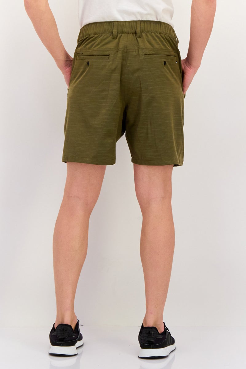Hurley Men Sportswear Fit 7 Inseam Outdoor Shorts, Dark Khaki  - Image 3