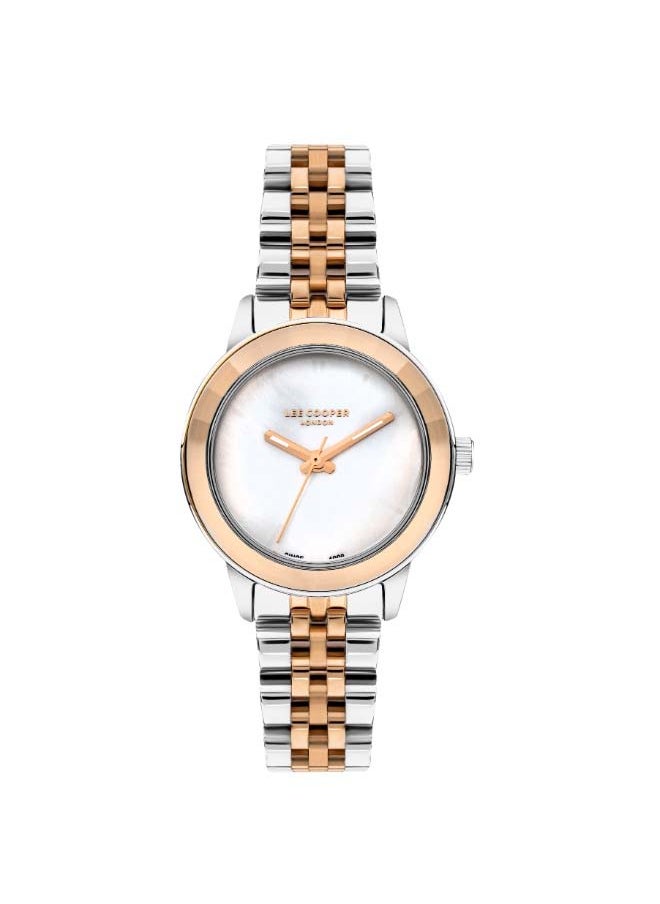 Lee Cooper Women's Analog White Dial Watch - LC07934.520  - Image 1