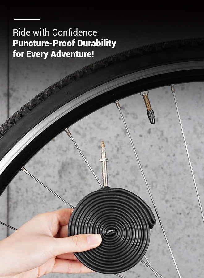 Generic 700x28/32C Bicycle Inner Tube Butyl Rubber Valve 180 Days No Inflating Durable Quality for Road Bikes - Image 5