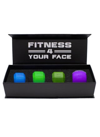 Jawzrsize Athletic Bundle Jaw Enhancer - Jaw, Face, and Neck Exerciser, Helps Reduce Stress and Cravings - Facial Exercise (Pop N Go & Custom Fit (Beg., Adv., & Elite), Green & Blue) - pzsku/Z56C28EBC8A98BC47908DZ/45/1743224823/ab20c7c4-11c7-4e70-acc4-b1c47425b7ec