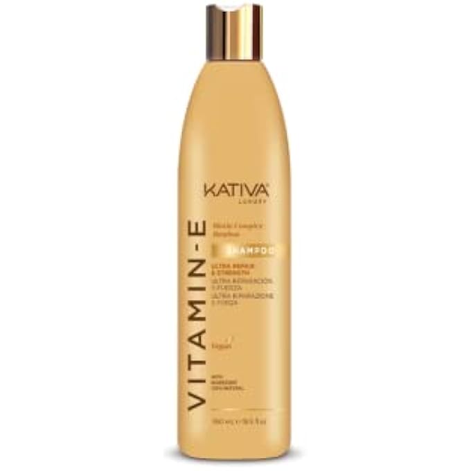 Kativa VITAMINA E BIOTINA AND BAMBOO HAIR LOSS SHAMPOO 550 ML - Image 1