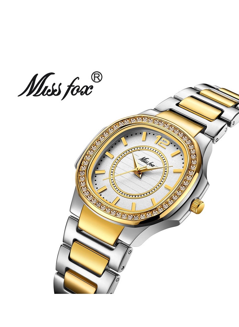 MISS FOX - Women's Fashion Diamond Inlaid Watch - Image 1