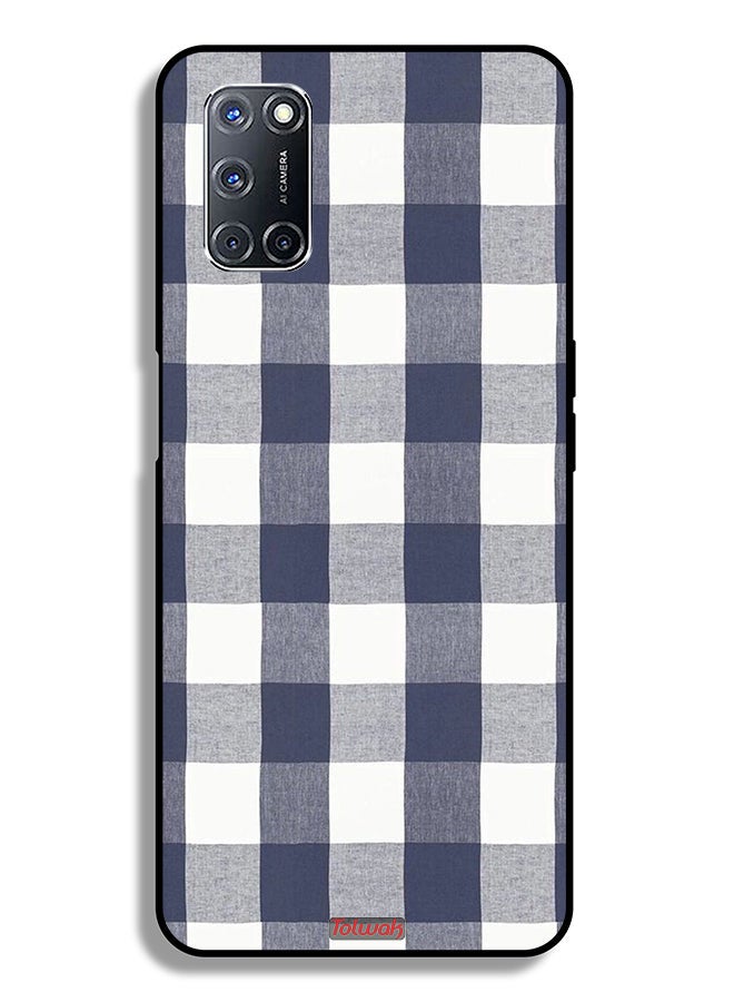 Tolwak Oppo A52 Protective Case Cover Cloth Pattern - Image 1