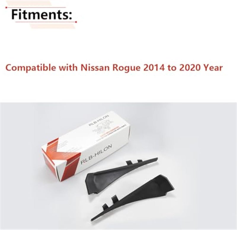 Wivplex Windshield Wiper Cowl Cover for Nissan Rogue - Image 3