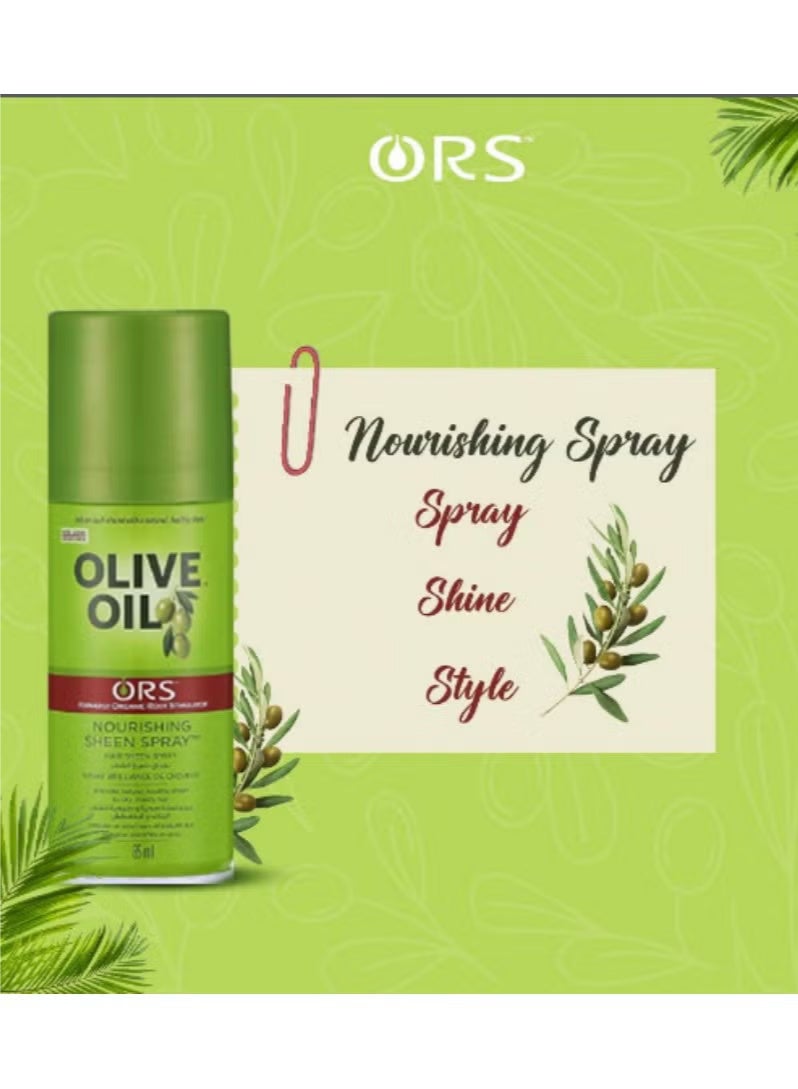 أو آر اس أو آر إس بخاخ مغذي للشعر بزيت الزيتون 250 مل - Image 4