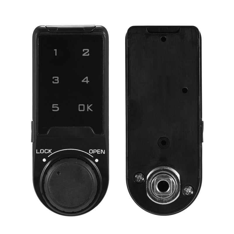 T9 Intelligent Touch Screen Combination Lock Plastic Panel Combination Lock Drawer Combination Lock Locker Lock - Image 2