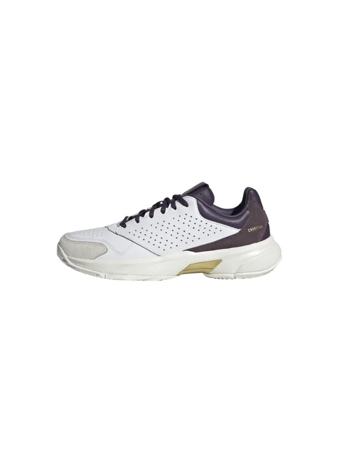 Adidas Adidas Courtjam Control 3 Premium U White Tennis Shoes For Unisex