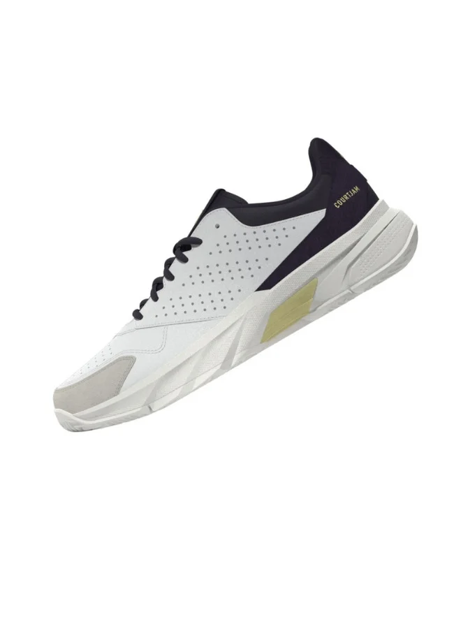 Adidas Courtjam Control 3 Premium U White Tennis Shoes For Unisex