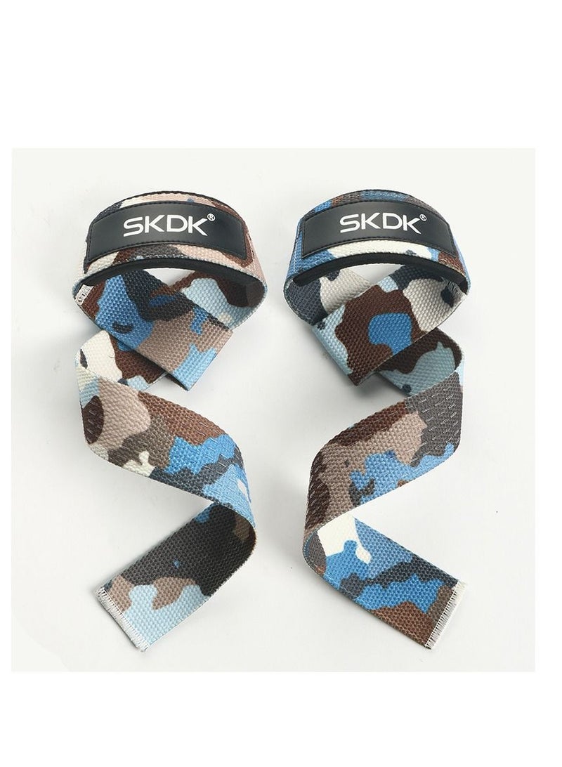 إس كي دي كي أحزمة رفع الأثقال مع النيوبرين مبطن للمعصم ومضاد للانزلاق من السيليكون لرفع وتمارين القوة في كمال الأجسام - Image 1