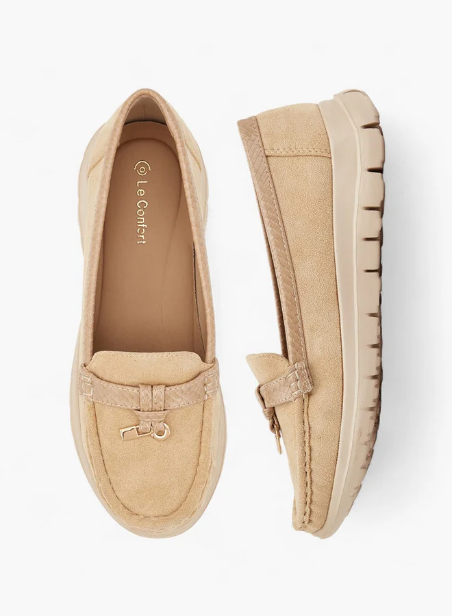 Le Confort Women Metal Accent Slip-On Loafers