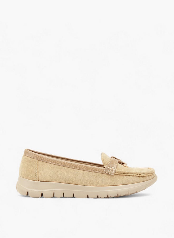 Le Confort Women Metal Accent Slip-On Loafers  - Image 5