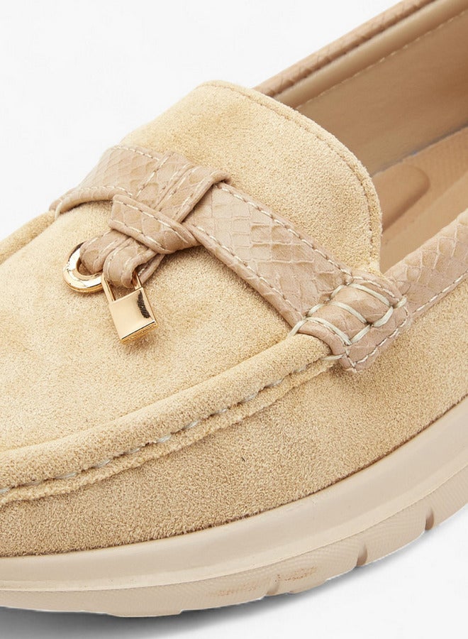 Le Confort Women Metal Accent Slip-On Loafers  - Image 4