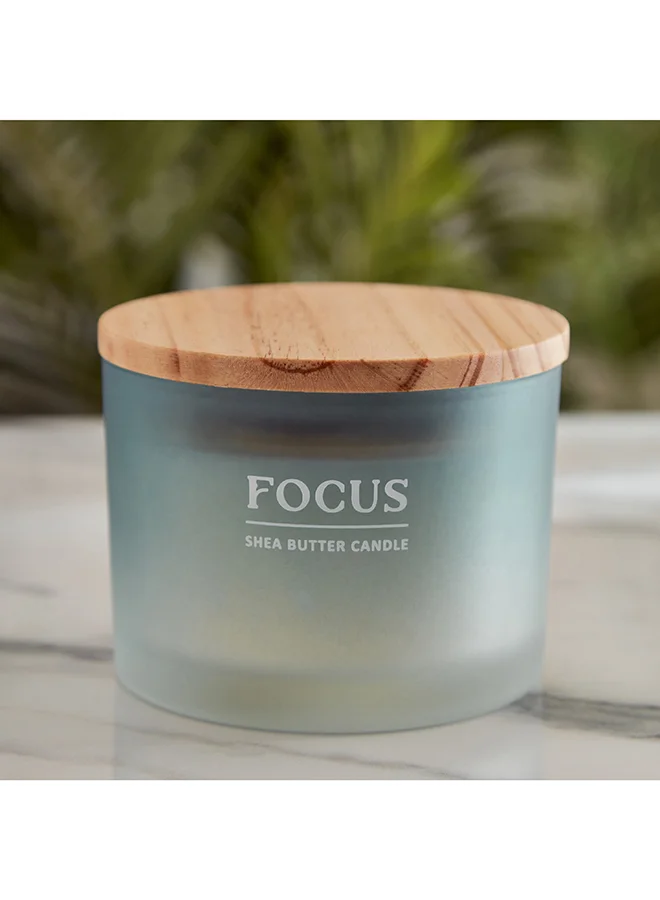 Nourish Focus Jar Candle with Wooden Lid 292 g