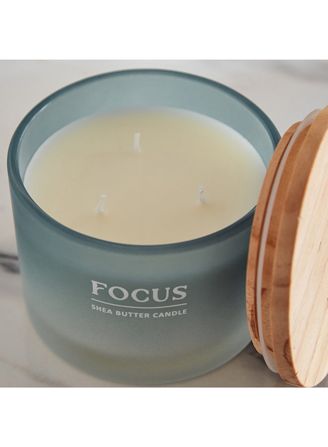 Home Box Nourish Focus Jar Candle with Wooden Lid 292 g  - Image 3