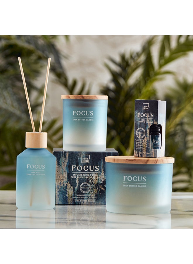 Home Box Nourish Focus Jar Candle with Wooden Lid 292 g  - Image 4