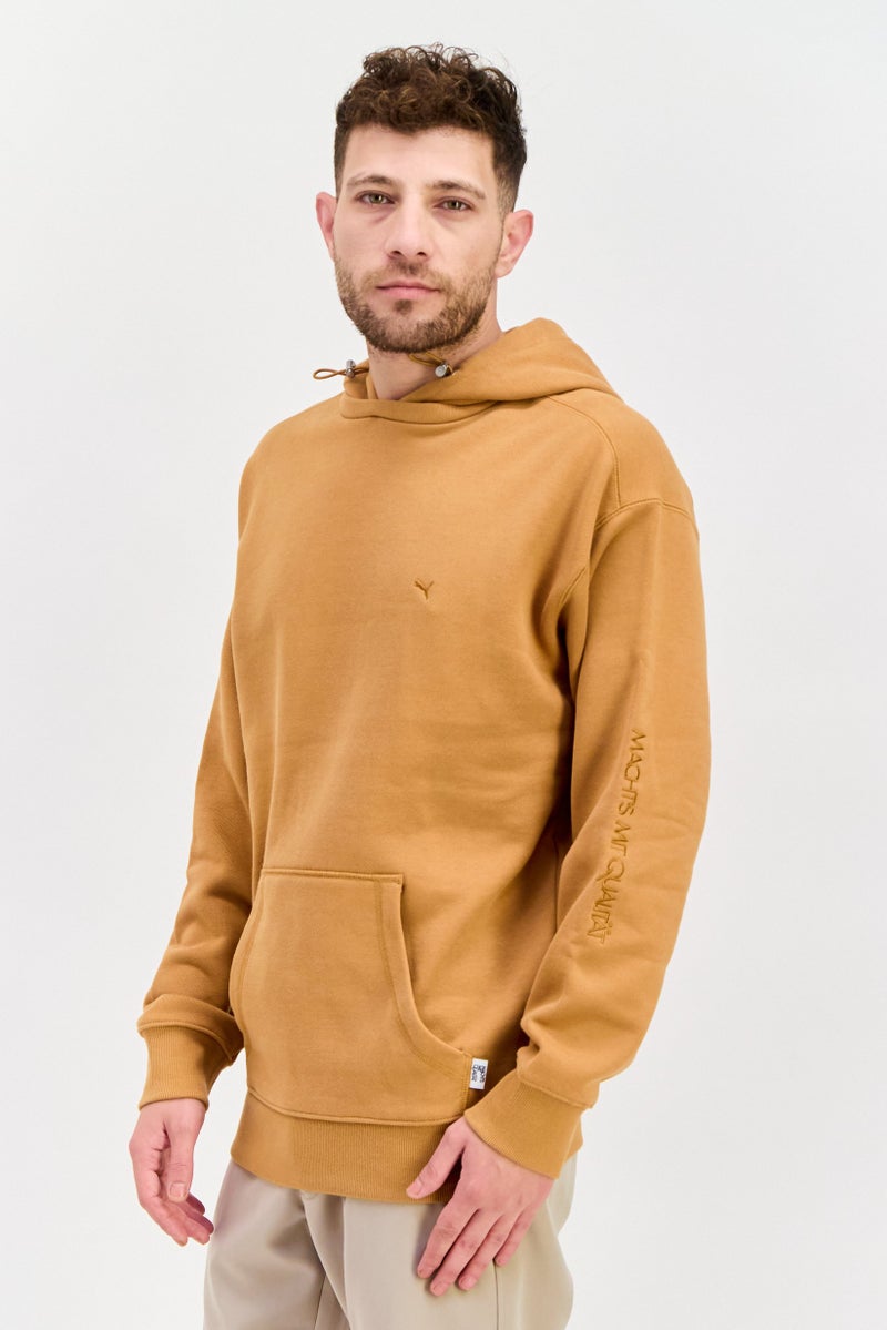 PUMA Puma x Select Men Sportswear Fit Embroidered Logo Outdoor Hoodies, Brown  - Image 2